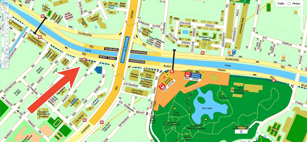 Bukit Timah and Duke's Road