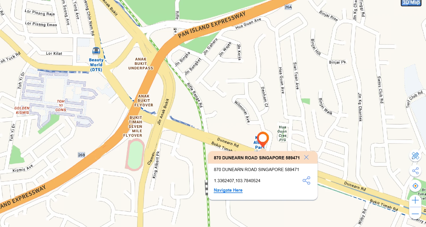 DUNEARN ROAD (Next to Link@896)